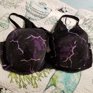 TORRID LIGHTNING MICROFIBER PUSH-UP BRA 46DD